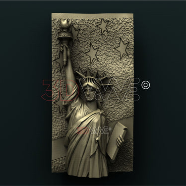 STATUE OF LIBERTY 3D STL 3DWave